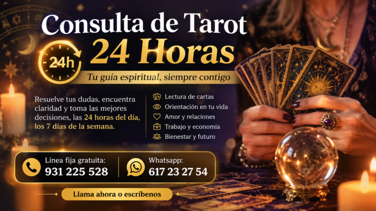 Consulta de tarot 24 horas: orientación cuando más la necesitas