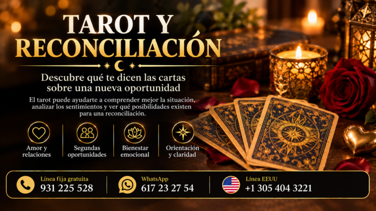 Tarot y reconciliación: ¿puede el tarot ayudarte a entender si habrá una segunda oportunidad?