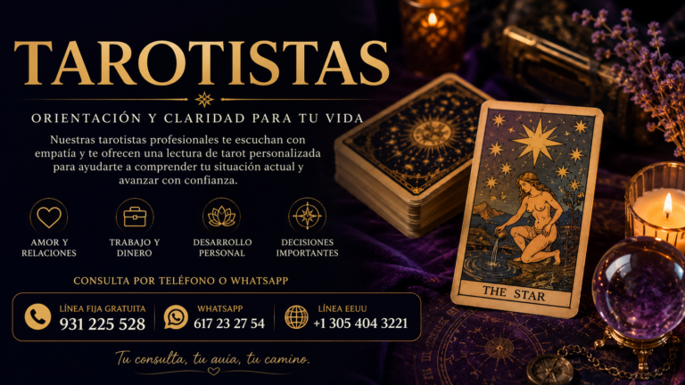 Tarotistas: encuentra la profesional adecuada para tu consulta