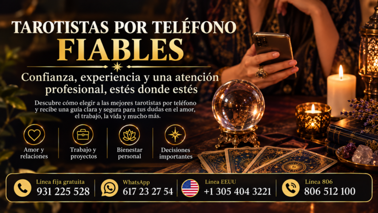 Tarotistas por teléfono fiables: cómo elegir una consulta de confianza