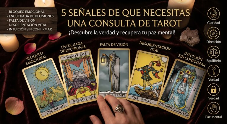5 señales de que necesitas una consulta de tarot