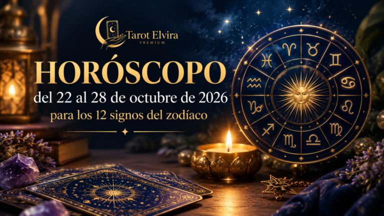 horóscopo 22/10/2026 al 28/10/2026 para los 12 signos del zodíaco